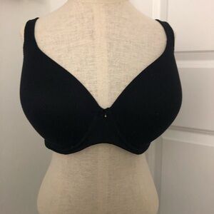 SOMA Embraceable Full Coverage Black Bra